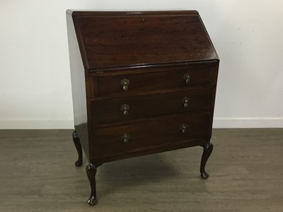 Lot 513 - MAHOGANY BUREAU