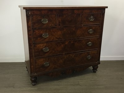 Lot 516 - VICTORIAN MAHOGANY CHEST