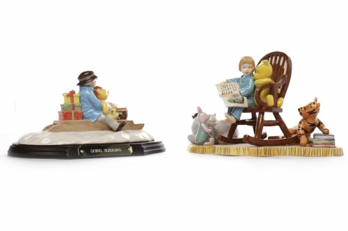 Lot 478 - ROYAL DOULTON WINNIE THE POOH FIGURINES to...