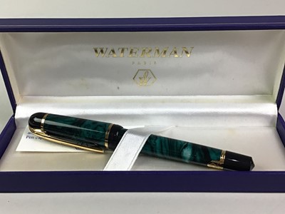 Lot 521 - WATERMAN MARBLED FOUNTAIN PEN