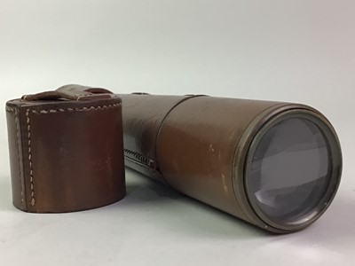 Lot 536 - J LIZARS, SINGLE DRAW TELESCOPE