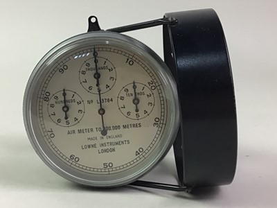 Lot 549 - LOWNE OF LONDON AIR METER