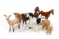 Lot 485 - COLLECTION OF BESWICK ANIMALS to include 'Lion...
