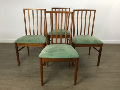 Lot 447 - MCINTOSH OF KIRKCALDY, EXTENDING DINING TABLE AND SEVEN CHAIRS