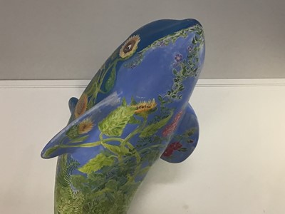 Lot 450 - MARY SAVAGE, 'FLORA ORCA' FIBREGLASS SCULPTURE