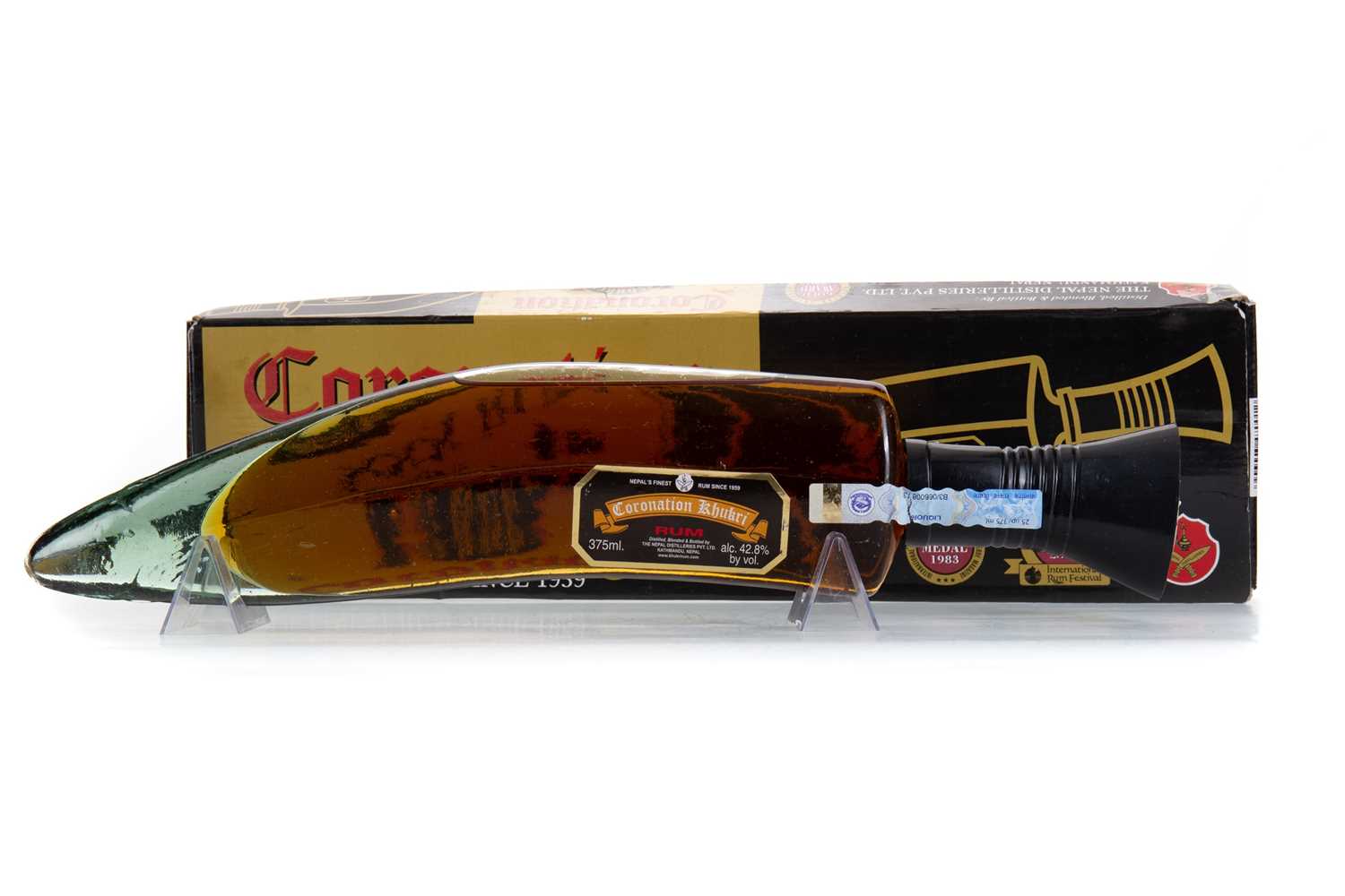 Lot 68 - CORONATION KHUKRI XXX RUM