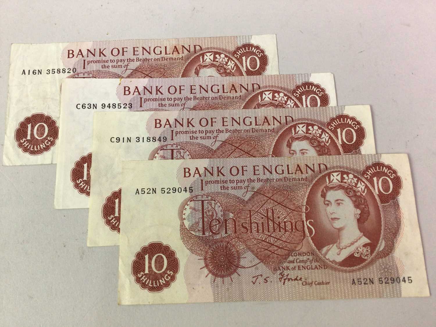 Lot 568 - GOOD LOT OF BRITISH BANKNOTES