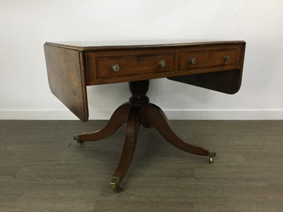 Lot 701 - REGENCY MAHOGANY SOFA TABLE