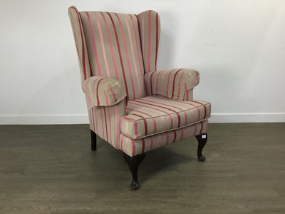 Lot 537 - WINGBACK CHAIR