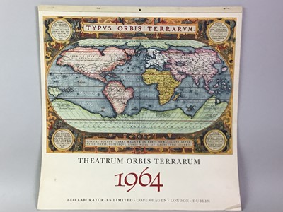 Lot 551 - 1964 THEATRUM ORBIS TERRARUM CALENDAR