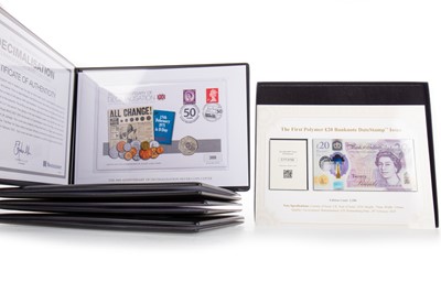 Lot 66 - FOUR COIN COVERS