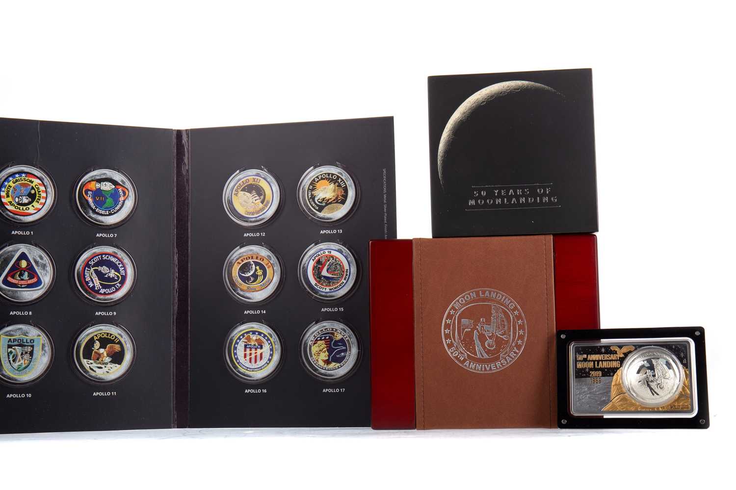 Spaceplex Coin Lot 73 - GROUP OF COINS RELATING TO SPACE