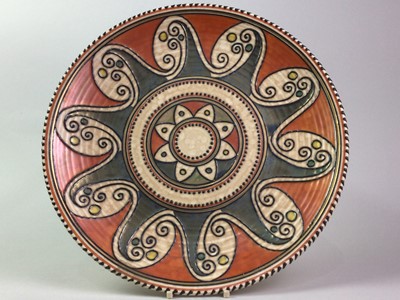 Lot 596 - CHARLOTTE RHEAD FOR CROWN DUCAL CHARGER