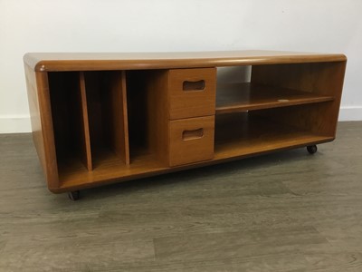 Lot 558 - MID CENTURY TEAK MEDIA CABINET