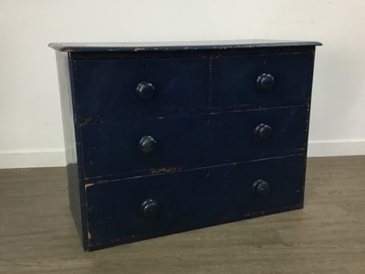 Lot 585 - VICTORIAN PINE CHEST