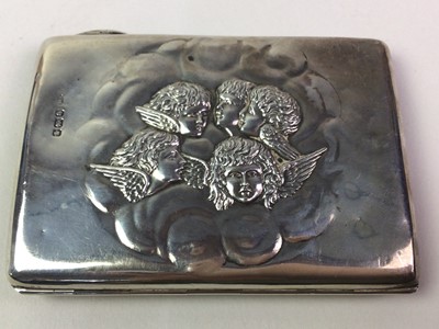 Lot 626 - SILVER CIGARETTE CASE