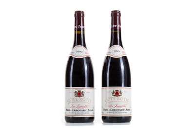 Lot 633 - 2 BOTTLES OF PAUL JABOULET AINE 1999 COTE ROTIE LES JUMELLES