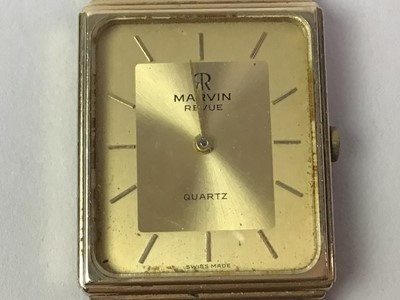 Lot 639 - GENT'S MARVIN REVUE WRIST WATCH