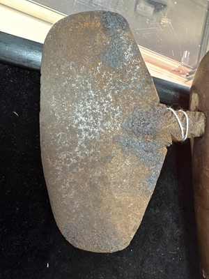 Lot 53 - AFRICAN TRIBAL WAR AXE