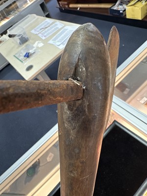 Lot 53 - AFRICAN TRIBAL WAR AXE