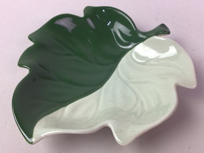 Lot 644 - CARLTON WARE LEAF DISHES