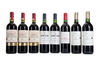 Lot 642 - 8 BOTTLES OF FRENCH RED WINE FROM THE BORDEAUX REGION