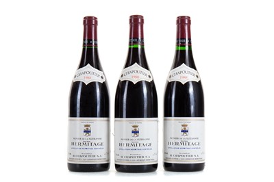 Lot 652 - 3 BOTTLES OF CHAPOUTIER 1988 MONIER DE LA SIZERANNE HERMATIGE