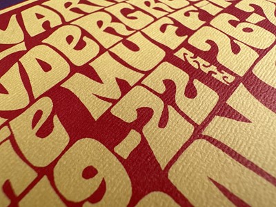 Lot 954 - (ANDY WARHOL'S) VELVET UNDERGROUND - CONCERT POSTER, 1967, THE TRAUMA, PHILADELPHIA