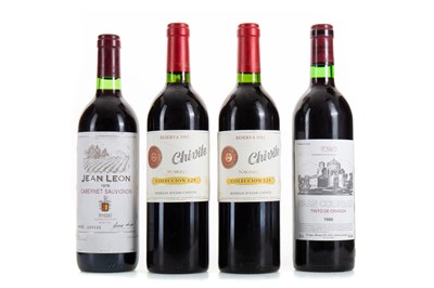 Lot 653 - 4 BOTTLES OF SPANISH RED WINE