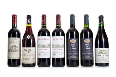 Lot 655 - 7 BOTTLES OF FRENCH RED WINE