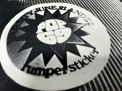 Lot 960 - VELVET UNDERGROUND - CONCERT POSTER, TORONTO POP FESTIVAL 69, JUNE 21/22, VARSITY STADIUM