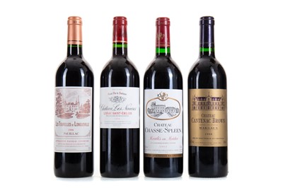 Lot 656 - 4 BOTTLES OF FRENCH RED WINE FROM THE BORDEAUX REGION