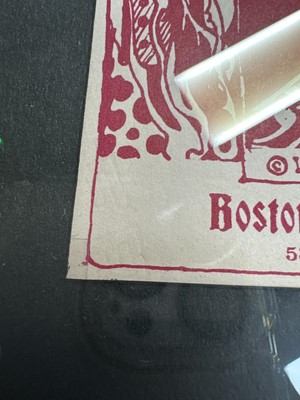 Lot 962 - VELVET UNDERGROUND - CONCERT FLYER, AUGUST 11-12 1967, BOSTON TEA PARTY, BOSTON