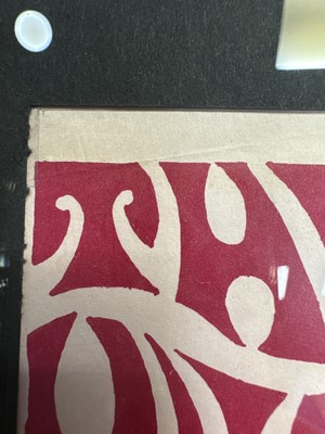 Lot 962 - VELVET UNDERGROUND - CONCERT FLYER, AUGUST 11-12 1967, BOSTON TEA PARTY, BOSTON