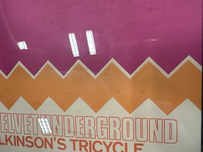 Lot 964 - VELVET UNDERGROUND - CONCERT FLYER, MARCH 13-15, THE BOSTON TEA PARTY