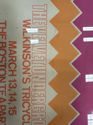 Lot 964 - VELVET UNDERGROUND - CONCERT FLYER, MARCH 13-15, THE BOSTON TEA PARTY