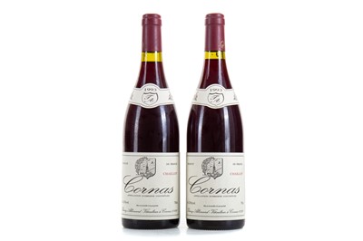 Lot 665 - 2 BOTTLES OF THIERRY ALLEMAND 1993 CORNAS CHAILLOT