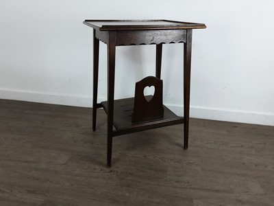 Lot 488 - OAK OCCASIONAL TABLE