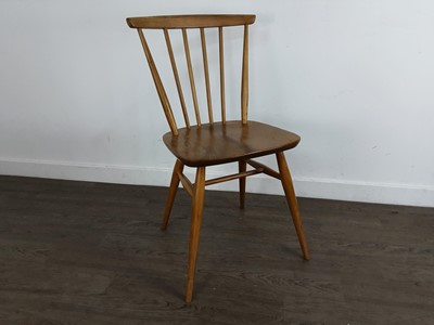 Lot 664 - ERCOL ELM AND BEECH CHAIR