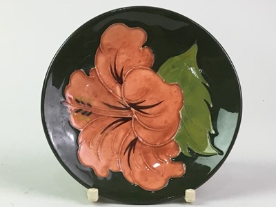 Lot 697 - MOORCROFT BOWL AND A CIRCULAR DISH