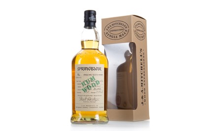 Lot 94 - SPRINGBANK 1991 16 YEAR OLD RUM WOOD