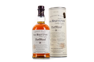 Lot 106 - BALVENIE 21 YEAR OLD PORTWOOD