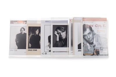 Lot 985 - LOU REED AND VELVET UNDERGROUND - PRESS KITS AND PHOTOGRAPHS