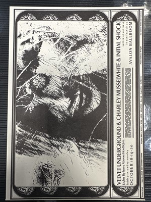 Lot 990 - VELVET UNDERGROUND - CONCERT CARD, APRIL 11-13 1969, GRANDE BALLROOM, DETROIT