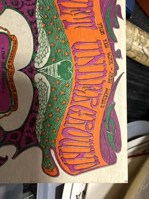Lot 990 - VELVET UNDERGROUND - CONCERT CARD, APRIL 11-13 1969, GRANDE BALLROOM, DETROIT