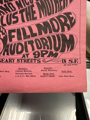 Lot 992 - VELVET UNDERGROUND - CONCERT HANDBILL AND TWO CARDS