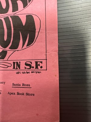 Lot 992 - VELVET UNDERGROUND - CONCERT HANDBILL AND TWO CARDS