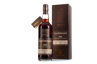 Lot 134 - GLENDRONACH 1990 22 YEAR OLD SINGLE CASK #2966