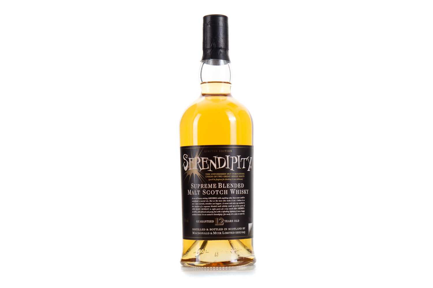 Lot 141 - ARDBEG / GLEN MORAY SERENDIPITY 12 YEAR OLD