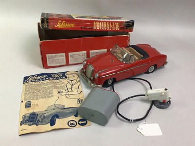 Lot 944 - SCHUCO 5308 MERCEDES CABRIOLET TIN PLATE CAR